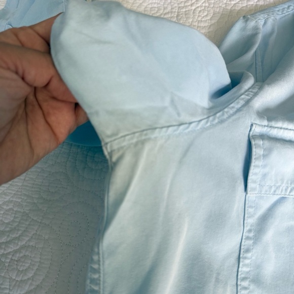 Babaton Sky Blue Button-Down Shirt - Picture 8 of 11